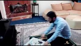 کلیپ تکان دهنده مردی در حال نماز بود 