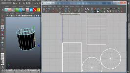 آموزش UV Unwrapping در مایا