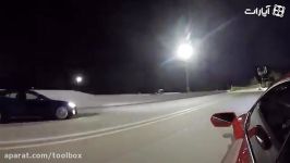 مسابقه سرعت بین لامبورگینی هوراکان تسلا مدل S
