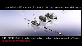 شیر دو دسته 12 بلوکی هیدرولیک یولی YOULI Hydraulics