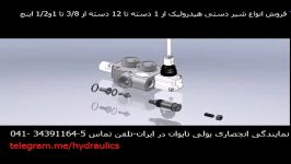 شیر جهت دهنده تکدسته هیدرولیک YOULI Hydraulics