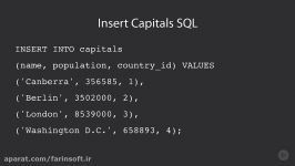 دانلود آموزش نوشتن بسیار ساده سریع دستورات SQL بوسیله