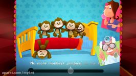 Five Little Monkeys Story Book An Interactive 3D Nurser