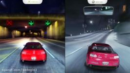 Need for Speed Carbon  Graphics Comparison  PS2 P