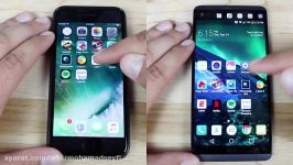 LG V20 vs iPhone 7  Apps Speed Test