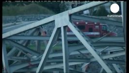 Dramatic bridge collapse near Seattle