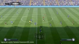 گیم پلی fifa17 من سیتی چلسی