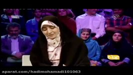 ۴ بار تشویق خانم دکتر فضه سادات حسینی در برنامه عیدانه