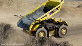 کامیون پرس خودران Komatsu جلو عقب ندارد