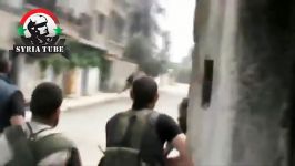حمله نیروهای ارتش آزاد تروریستهای سوری به ایست بازرسی ارتش سوریه