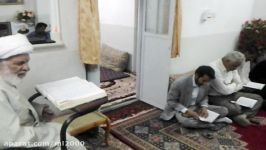 جلسه قرائت قرآن در منزل پدر سردار شهید حاج حبیب لک زایی