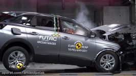 5 ستاره ایمنی Euro NCAP برای پژو 3008 مدل 2016 + فیلم