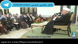 هاشمی  افتخار میکنم جام زهر را به امام نوشاندم