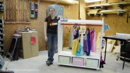 آموزش ساخت قفسه لباس بسیار زیبا برای کودک دلبندتان