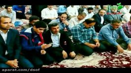 حضور احمدی نژاد درنماز جمعه آستانه اشرفیه بعد انصراف
