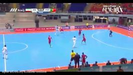 پیروزی تیم ملی فوتسال مقابل پرتغال
