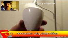 رقص نور در اتاق لامپ هوشمند