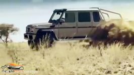 آفرود ماشین 6 چرخ مرسدس بنز G63 AMG