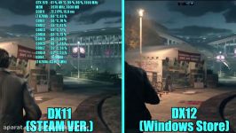 مقایسه نرخ فریم بازی Quantum Break در DX11 DX12