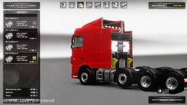 داف XF Euro 6 8x2 chassis v1.1s