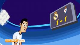 انیمیشن طنز تساوی رئال مقابل ایبار شکست بارسلونا مقابل سلتاویگو
