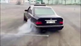 مجموعه Drift Burnout Donut خودروی BenZ W124