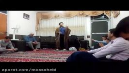 مداحی حمیدرضا صادقی در در جلسه هفتگی چهارشنبه شبها