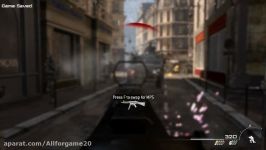 گیم پلی مرحله Bag and drag بازی cod MODERN WARFARE 3