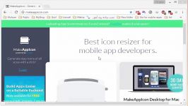 ساخت آیکن برای نرم افزارهای تلفن همراه makeappicon.com