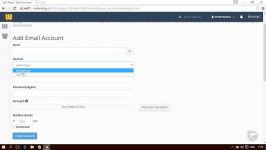 آموزش Cpanel  قسمت 29 حساب های ایمیل Email Accounts