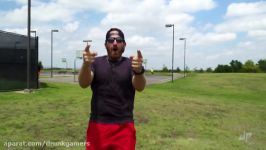 Giant Nerf Trick Shots  Dude Perfect