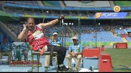 پرتاب نیزه پارالمپیک 2016 اسدالله عظیمی مدال برنز