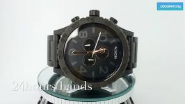 ساعت مچی نیکسون مدل 51 30 chrono metal black