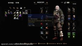 گیم پلی بازی the witcher 3 blood and wine بازی خودم