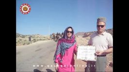 حضور گردشگران خارجی در تور کوچ عشایر قشقایی استان فارس