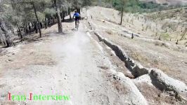 دوچرخه سواری کوهستان در پارک جنگلی چیتگر