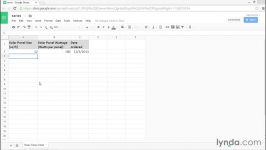 ساخت کار سری ها در Google Sheet