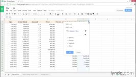 آموزش فیلترکردن داده ها در Google Sheet