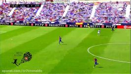 خلاصه بازی بارسلونا 5  1 لگانس لالیگا