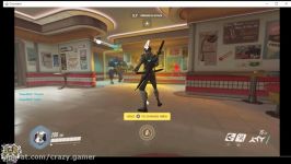 بازی Overwatch  نینجایی خاندان شیمادا Genji