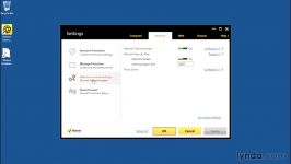 تنظیم گزینه های Norton Internet Security