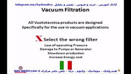 Vuototecnica Vacuum Filter بررسی فیلتر های وکیوم