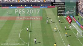 تفاوت گرافیکی pes 2017 در کنسول PC