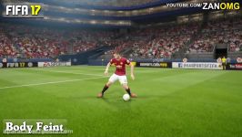 مقاسه حرکات تکنیکی pes2017 fifa 2017