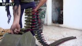 نیروهای شورشی نبرد ارتش سوریه در بلندی های جولان