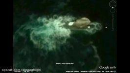 مشاهده موجودی عجیب عظیم در Google Earth