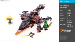 LEGO Ninjago 2016 Sky Shark review 70601