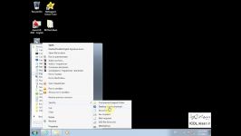 آموزش ویندوز 7 24 شورتکات Create Shortcut