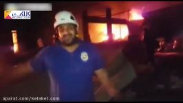 بمباران کاروان حامل کمک های انسان دوستانه در غرب حلب