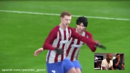 گیم پلی PES 2017  بازی بارسلونا  اتلتیکو مادرید